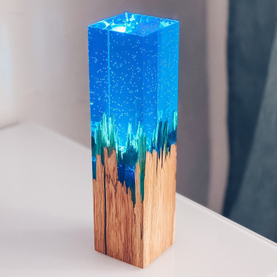 Lamp Epoxy Wood Loft 