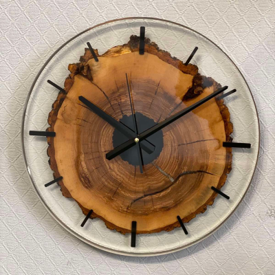 Rustic Wood Clock 