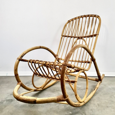 Bamboo Rocking Chair