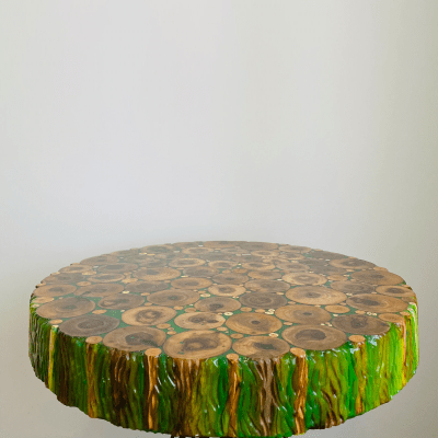 Epoxy table live edge style