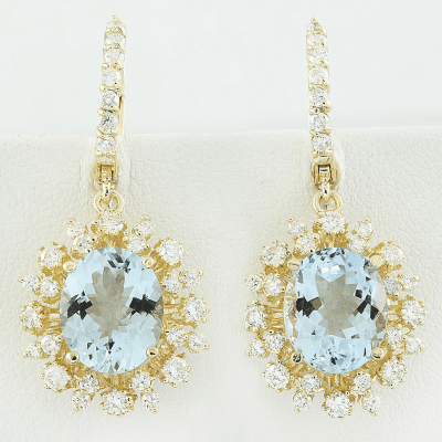 Aquamarine Earrings 