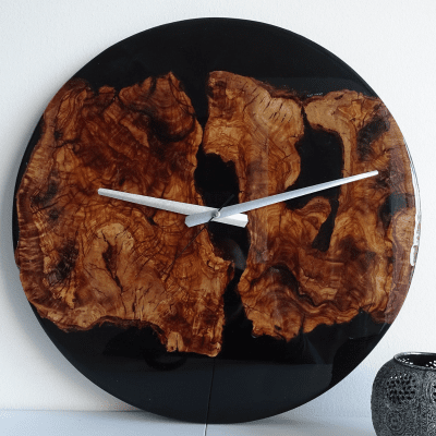 Epoxy Handcrafted Clock