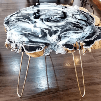 Epoxy Marble Table