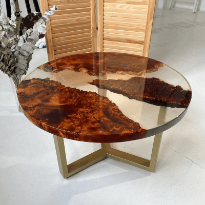 Epoxy Resin River Table