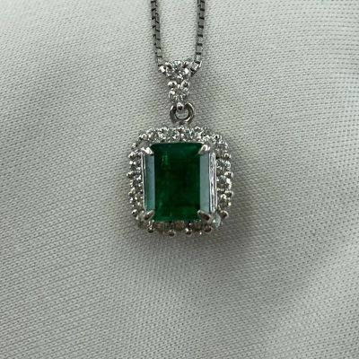 Green Emerald Necklace