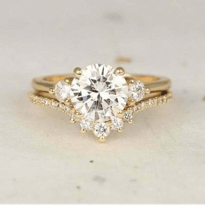 Round Cut Diamond Ring