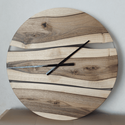 Walnut Wall Clock