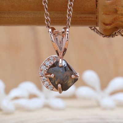 Brown Diamond Pendant