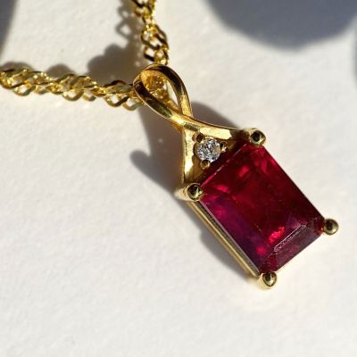 Ruby Necklace