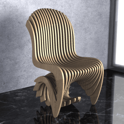 Parametric Wavy Chair