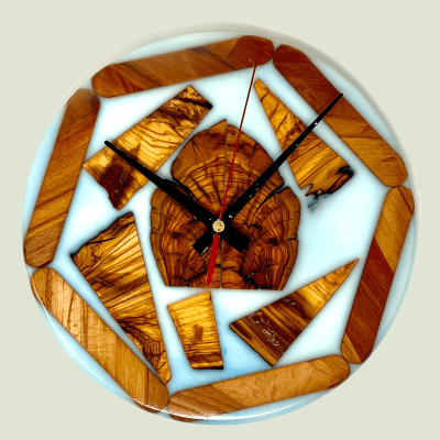 Tree Slice Clock