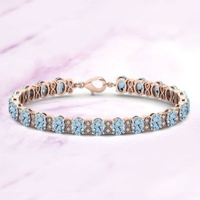 Aquamarine Bracelet